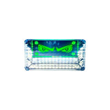 Light-emitting diode marker light, commercial vehicle side light, high-brightness wide angle, waterproof Green 1 Piece