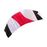 Maxbell Stunt Kite Two Line Seaside Beach Toy 1.4M Outdoor Parafoil Kite for Adults Black