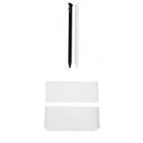 Maxbell White Protective Cover Replacement Lid + 2 Screen Touch Pen for NEW Nintendo 3DS