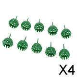 Maxbell 4x 10pcs Fertilizer Basket Osmocote Plant Pot Garden Flower Vegetable Bonsai Green L