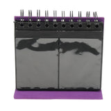 Maxbell Calendar Vertical Flip Photo Album Self Adhesive Memo Book 68 3" Purple