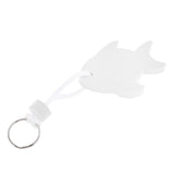 Maxbell EVA Foam Fish Shaped Floating Keyring for Boating Yachting Sailing White - Aladdin Shoppers