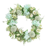 Artificial Peony Garland Hanging Wreath Flower Door Wall Decor 5 Pieces