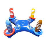 Maxbell Inflatable Toss Game Kids Swimming Pool Toss Toy for Family Gatherings Beach 80cmx35cm