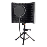 Maxbell 3 Panels Microphone Isolation Shield for Studio Podcasts Recording Equipment