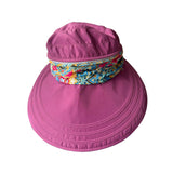 Maxbell Maxbell Womens Sun Hat Fishing Cap Outdoor Casual Sunhat with Neck Protector Scarf Purple