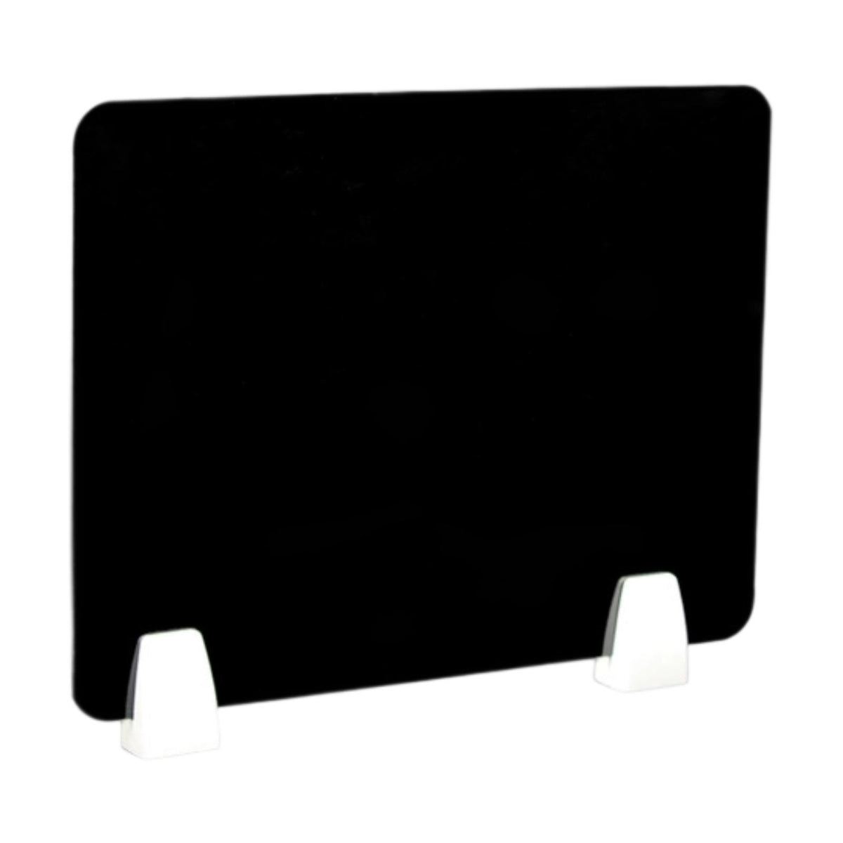 Maxbell Clamp-on Desk Divider Portable Desk Shield Board for Student Employee Office Black