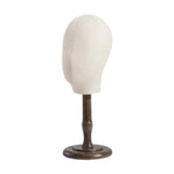 Maxbell Hat and Cap Display Stand Sturdy for Home Use Styling Salon Beginner Stylist brown base