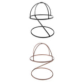 Maxbell 2 Hat Display Stand Rack Baseball Sports Caps Storage Organizer Retail Store