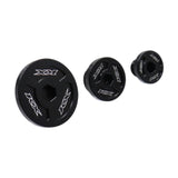 Maxbell Engine Timing Cap Oil Screw Motor Accessory Rust Resistant Crankcase Cover Black
