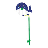 Maxbell Cartoon Water Sprinkler Funny Rotating for Kids for Garden Backyard Watering Dolphin