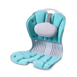 Maxbell Back Posture Corrector Back and Support for Home Desk Office Home Floor Seat Green