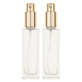 Maxbell 4Pcs 30ml Glass Perfume Empty Bottle Atomizer Pump Sprayer Refillable Travel