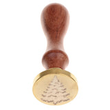 Maxbell Vintage Sealing Wax Seal Stamp Christmas Tree Deer Snowflake for Invitation