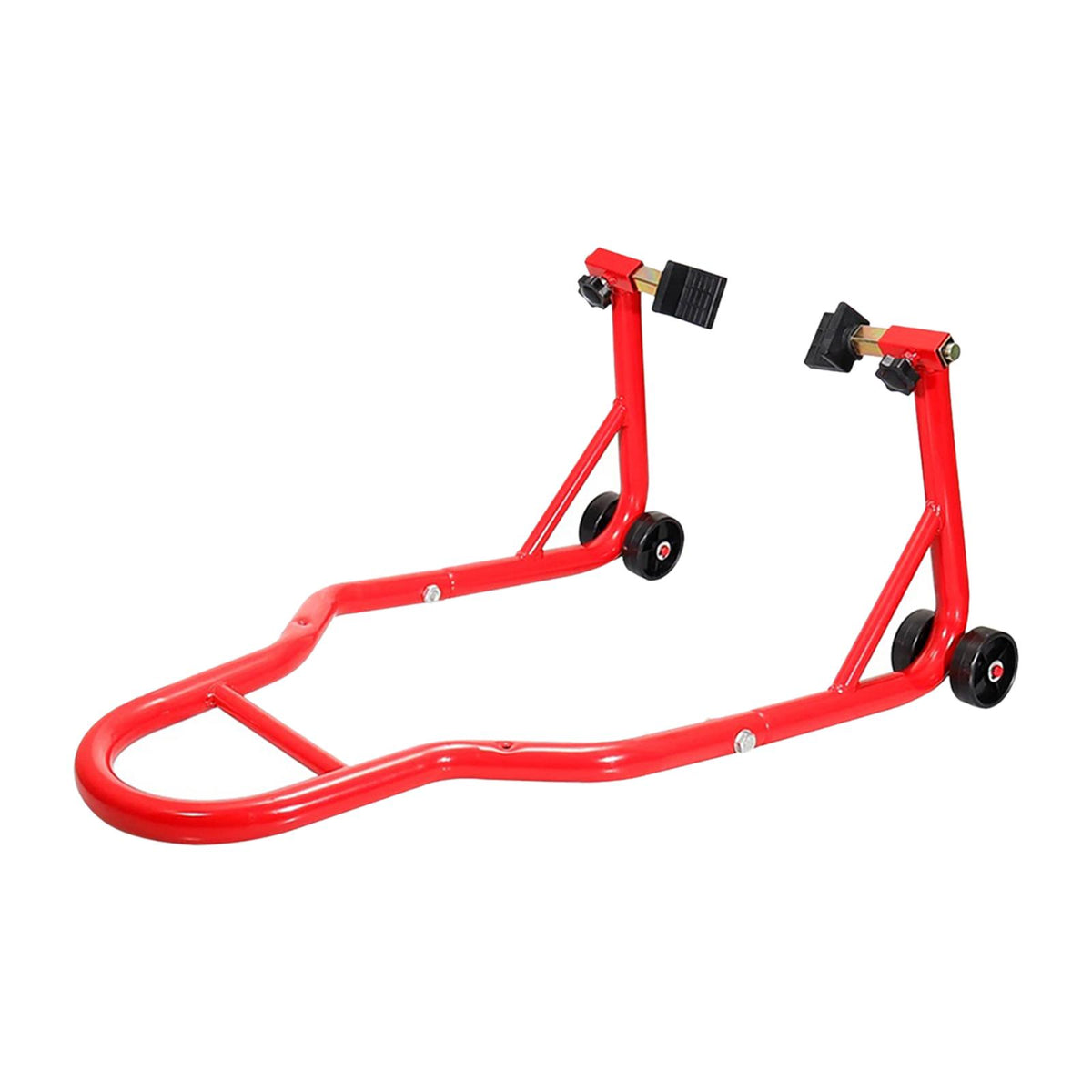Maxbell Maxbell Generic Motorcycle Stand Motorbike Accessory Metal Easy to Install Universal Red