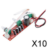 Maxbell 10xNE5532 Preamp Preamplifier Tone Board 2 Channel Bass Treble Volume Control