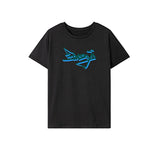Maxbell Maxbell Women's T Shirt Summer Activewear Soft Basic Tee for Commuting Trip Vacation XXL Black