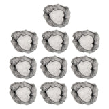 Maxbell Maxbell 10x Hair Nets Invisible Mesh Elastic Edge Hair Nets for Women Dance Cooking