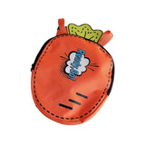 Maxbell Kids Backpack Cartoon Carrier Badminton Bag for Outdoor Sports Camping Girls Orange with Words