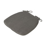 Maxbell Corduroy Chair Cushion Anti Skid Seat Cushion for Kitchen Bedroom Home Decor Gray