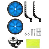 Maxbell Child Bike Training Wheels 12" 14" 16" 18" 20" Children Bicycles Rear Wheels Blue