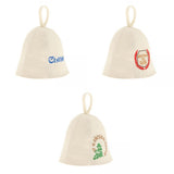 Maxbell 3x Sauna Hat Russian Banya Caps Saunahut Saunahattu 100% Wool Felt Women Men