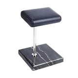 Maxbell Luxury Marble Base Fashion Watch Display Stand Jewelry Case for Vanity Top black rod