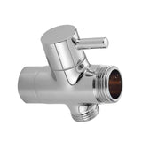 Maxbell Shower Head Diverter Valve Shower Arm Diverter Valve for Bathroom Home 2cm 2cm 2cm Silver