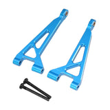 Maxbell Rear Upper Arm Metal Sturdy Aluminum for 1:16 RC Car 16210 H16V3 16208 16209 Blue