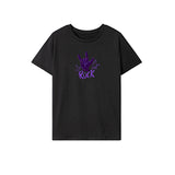 Maxbell Maxbell Women's T Shirt Summer Casual Short Sleeve Top for Work Backpacking Shopping M Black