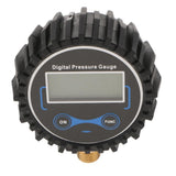 Digital Tire Inflator With Pressure Gauge, 200 PSI Air Chuck And Compressor Accessories With LED Backlit Screen Black - Aladdin Shoppers