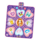 Maxbell Dance Mat Two Player Early Childhood Education with Lights for Kids Play Mat Style A