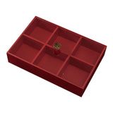Maxbell Dry Fruit Container Candy Bowl Wooden Tea Drawer Box for Fruits Cookies Nuts
