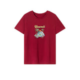 Maxbell Maxbell Women's T Shirt Summer Outfits Crew Neck Tee for Holiday Commuting Traveling L