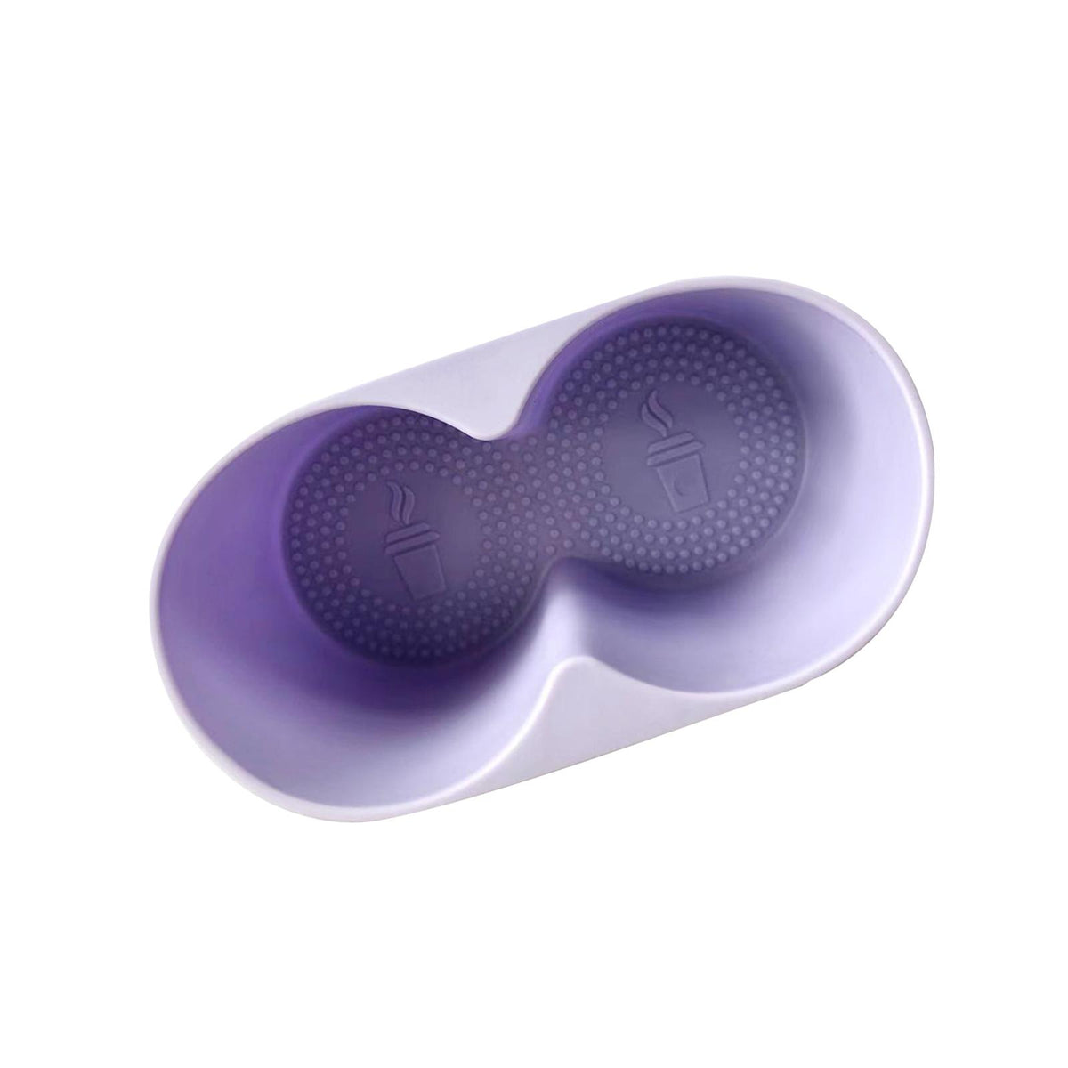 Maxbell Center Console Cup Holder Insert Multipurpose Accessory for Byd Dolphin Purple