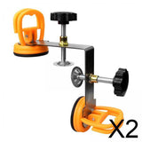 Maxbell 2x90 Degree Countertop Seam Setter Stone Setter Installation Tool for Marble