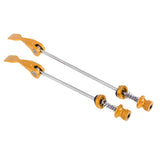 Maxbell Maxbell Bicycle Quick Release Skewers Road Bike Cycling Wheel Hub Skewers Gold