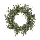 Maxbell Artificial Olive Wreath Door Front with Olive Beans Living Room Olive Branch