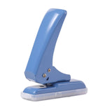 Single Hole Punch Metal 40 Sheets Punch Capacity for Art Project Paper Cards blue