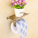 Maxbell Kitchen Towel Paper Roll Holder Wall Mount Stainless Steel Dispenser Rack Copper - Aladdin Shoppers