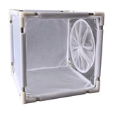 Maxbell Net Cage 9.84x9.84x9.84inch Box Feeding Net Cage for Backyard Outdoor Garden