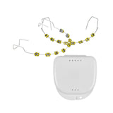 Maxbell Temporary Tooth Decoration with Box Orthodontist Explain Props Ligature Ties yellow