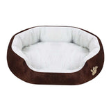 Maxbell Maxbell Pet Cat Bed Kennel Warm Soft 45x40x11cm Portable Pet Supplies Coffee