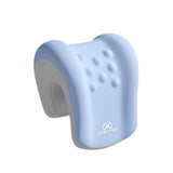 Maxbell Headrest for Office Chair Comfort Memory Foam Head Rest Pillow for Adults Blue Gray