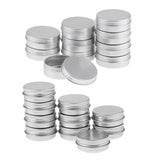 Maxbell 20pcs 15/25ml Aluminium Lip Balm Tin Pot Cosmetic Cream Jar Bottle Container