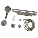Maxbell Double Shower Heads for Couples Handheld Showerhead for Valentine's Day Home Electroplating