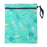 Maxbell Waterproof Reusable Zip Pouch Infant Wet Dry Bag Cloth Diaper Nappy Green