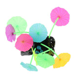 Maxbell Maxbell Glowing Effect Artificial Plant for Fish Tank Aquarium Ornament  Type 3