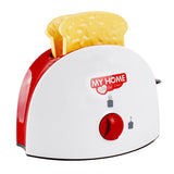 Maxbell Simulation Home Appliance Kids Role Play Toy Bread Maker + Coffee Machine