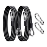 Maxbell 2x Gym Cable Extension Fitness Extension Rope Attachment for LAT Back Tricep